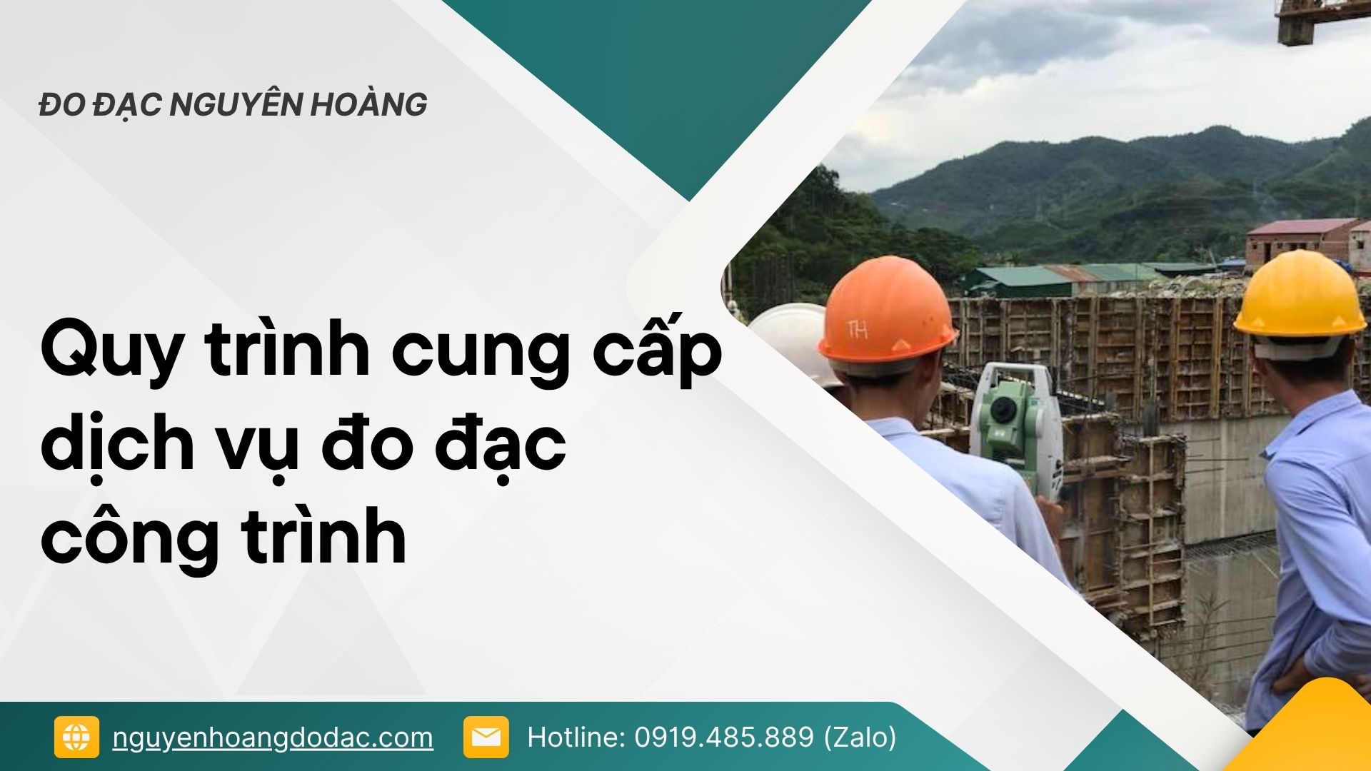 Dịch vụ đo đạc công trình uy tín, chuyên nghiệp
