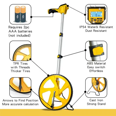 Bánh Xe Đo Khoảng Cách Zozen Điện Tử